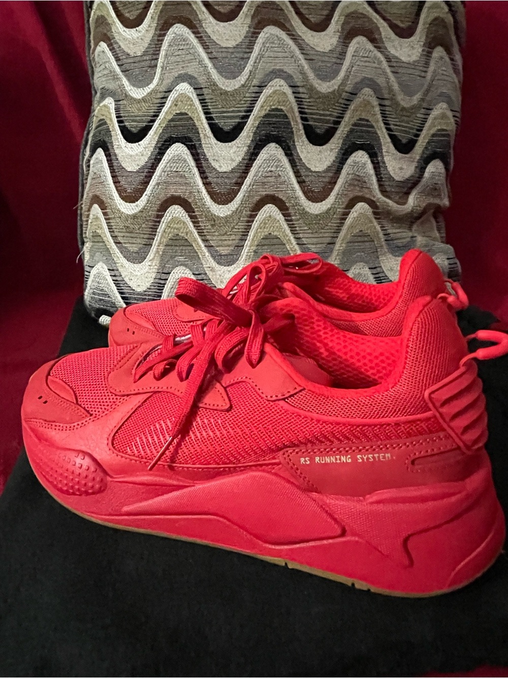 Puma Men's RS Running System Sneakers - Red
